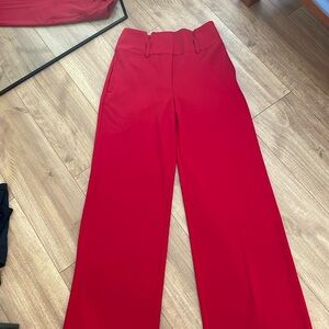 New York and Company red wide legged pants